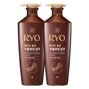 려 홍진단 홍삼 영양 샴푸 820ml 2개