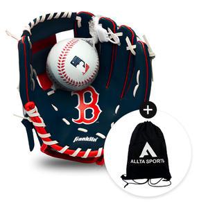 프랭클린 MLB 보스턴 주니어 글러브 9.5인치 76099F02 (야구공+보관가방)