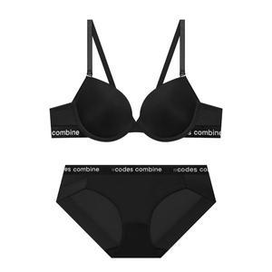 갤러리아 코데즈컴바인[여] 25SS 블랙 베이직 브라팬티(CEWBR161BK/CEWBP161BK)