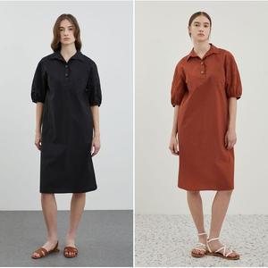 갤러리아 올리비아로렌 아일렛배색 튜닉 원피스 VVCOA4M4261