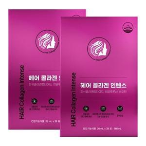 주영엔에스 헤어 콜라겐 인텐스 20mlX28포X2박스