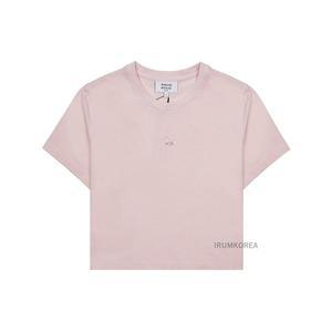 [메종키츠네](김해점)[메종 키츠네] SS25 여성 크롭 반팜 티셔츠 MW00105KJ0008 0140
