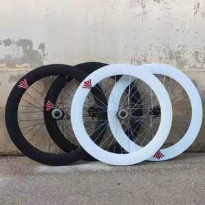 자전거 휠 교체 700c 70mm 픽시 프론트 리어 MTB 로드 휠셋 바퀴