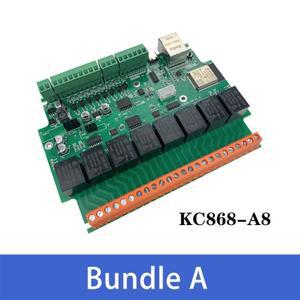 투야 스마트봇상단 Kincony A8 스마트 홈 자동화 모듈 컨트롤러 WiFi 이더넷 릴레이 32 RF  조광기 스위치
