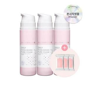 [질경이] 순한 여성청결제 데일리 에코아 워시 퓨어폼 150g x3개