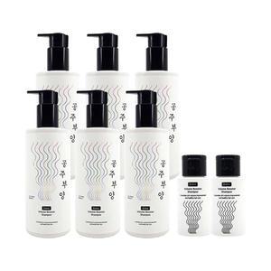 [홈쇼핑 최신상] 가히 공주부양 샴푸 500ml 6개+30ml 2개