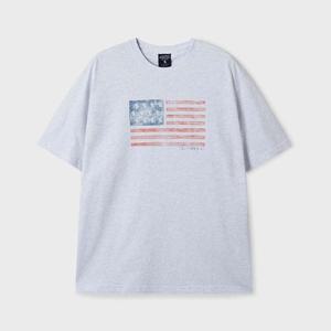 [후아유](마산점)American Flag Printing T-shirt  WHRPF2593U