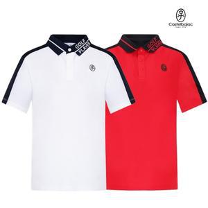 까스텔바작 남성 골프 여름 요꼬 카라 티셔츠 BGDM-TS209