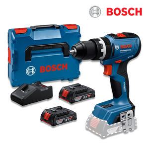 보쉬 GSB18V-65 18V 충전 임팩드릴드라이버 2.0Ah 2개