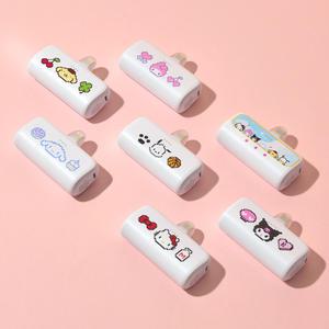 산리오캐릭터즈 PD 20W 고속충전 도킹형 보조배터리 5000mAh C타입