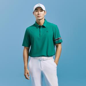 [롯데백화점]챌린저 남성 폴리 소매 프린트 포인트 카라 반팔 티셔츠 그린_CHE2MST2242GN
