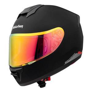 매트 블랙 헬멧 여성 어린이 오토바이 풀 페이스 안전 Capacete Casque DOT 승인