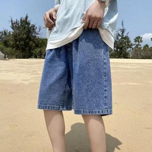 남성 버뮤다 5부 데님 밴딩팬츠 여름용 청반바지 3컬러 캐주얼 반바지