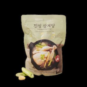 자연주의 진심 삼계탕 900g 1개 JAJU 밀키트 캠핑 저녁 집들이
