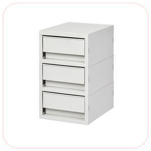 SYSMAX 뉴트로 소품함 미니 3단 145x185x240mm 정리함