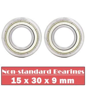 15309 볼 베어링 2 PCS 15*30*9mm 내경 15mm 외경 30mm 두께 9mm