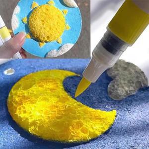 DIY 드로잉 3D 매직  스폰지 그림 거품 종이 세트  공예 미술 수공예품 장식 선워터