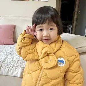 [블랙야크키즈](대구신세계)귀여운 목도리가 함께 제공되는 토들러 전용 경량[아트T다운자켓] 정상가139...
