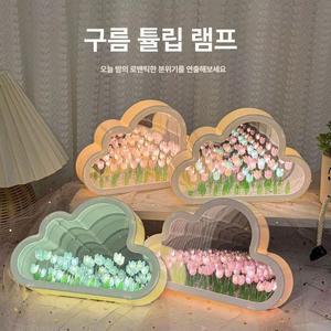 비포쉬프팅 무드꽃밭거울 무드 공주 튤립 탁상 조명