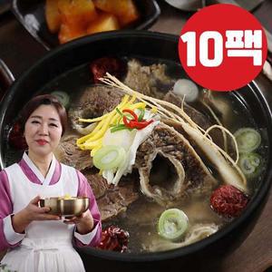 이효진 궁중 뼈없는 특갈비탕 800g 10팩 (호주,뉴질랜드)