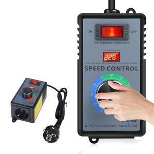 속도 컨트롤러 230V 주파수 변환기 230V 전동 전압 조정기 AC 220V 10A MAX 전력 4000W EU 플러그
