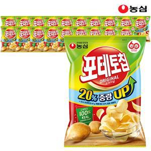 농심 포테토칩 오리지널 72g x 20봉
