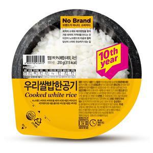 노브랜드 우리 쌀밥 한공기 210g
