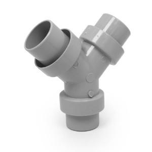 씽크대 호스 연결 Y자 30mm 배관 부품 배수 연결구
