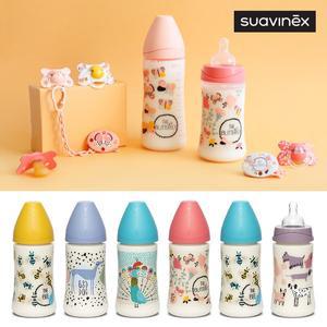 [스와비넥스]퍼피프렌즈 3포지션 젖병 270ml (실리콘)