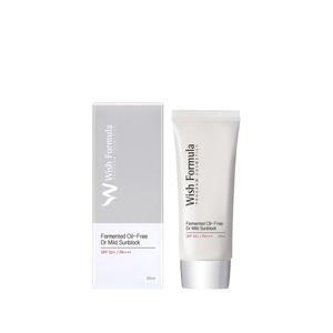 [롯데백화점]위시포뮬러  발효 오일프리 닥터마일드 선블럭(65ml/SPF50+)