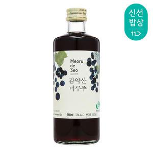 [품질보장]산머루 농원 감악산 머루주 12도 360ml