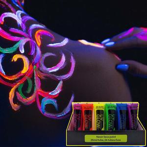 네온 페인트 6색(UV 페인트)