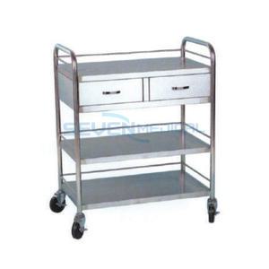 지엠 3단 회진카 서랍2식 대 IC-663 병원카트 다용도운반카 950mm x 450mm