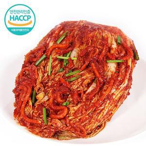 [웰굿]HACCP인증 전라도 국내산 포기김치 3kg
