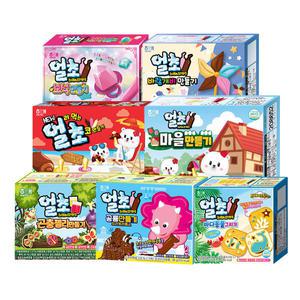 해태 얼려먹는초코만들기 얼초 골라담기/공룡/마을/바람개비/곤충젤리/바다동물/보석
