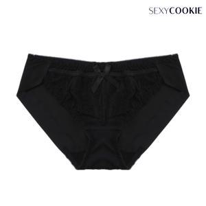 [롯데백화점]섹시쿠키 블랙 레이스 헴팬티 SCWPZ105
