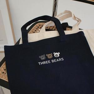 [험블] 삼돌이캐릭터에코백 시장가방 천가방 데일리에코백