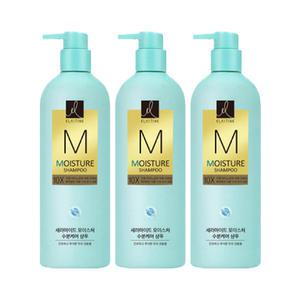 엘라스틴 10배강화 10X 샴푸 680ml 모이스처수분케어, 3개