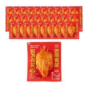 한끼통살 통살 닭가슴살 스리라차마요, 100g, 30개