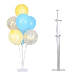 풍선받침대 꽂이 2개세트 데코 플라워스탠드 받침 이벤트 배경 장식용품 생일파티 소품 거치대 혼합 펄풍선 의상 헬륨 데코 재롱잔치 어린이집 유치원 꾸미기 셀프웨딩