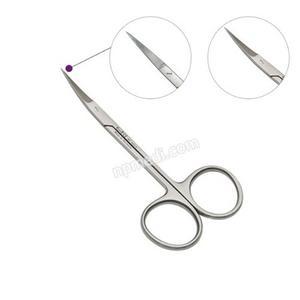 독일 NOPA 안과가위 직 곡 아이리스시저 Iris Scissors
