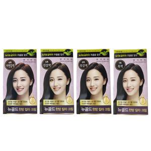 댕기머리 뉴골드 한방 칼라크림 염색약