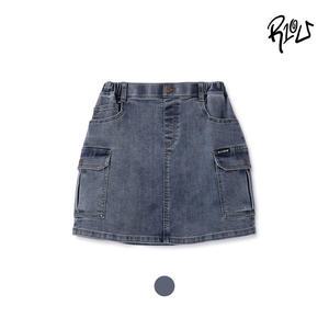 [대구백화점] [레노마키즈] 여아 카고 포켓 데님 스커트(R2418S651)