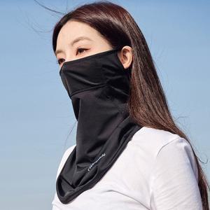 햇빛차단 여름 안면 얼굴 가리개 시원한 마스크 1P 자외선 등산 스포츠 운동