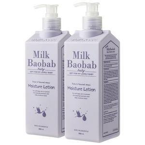 밀크바오밥 베이비 모이스처 고보습 로션 500ml 2개