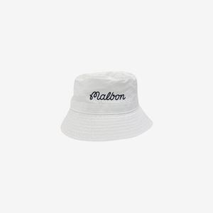 말본 나일론 버킷 햇 화이트 남성 ME0020 WHITE