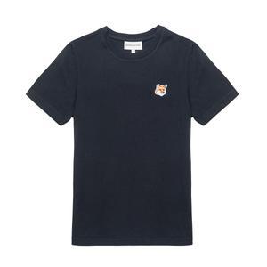 여성 폭스헤드 패치 티셔츠 블랙 LW00105KJ0008-P199