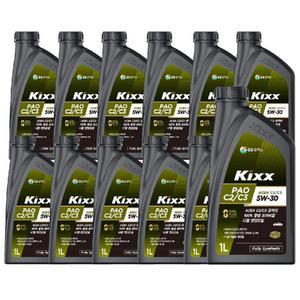 GS 킥스 파오 C2/C3 5W30 엔진 1L x12개 /AWS