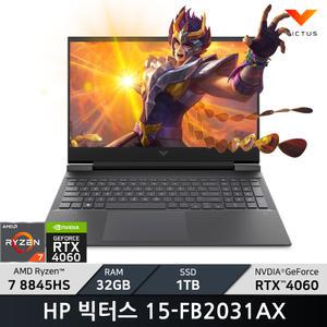 HP 빅터스 15-FB2031AX/RAM 32GB/SSD 1TB/WIN11/ +마우스증정