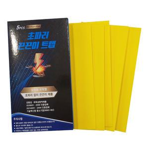 [초파리끈끈이 트랩 5p, 1팩]날파리 나방파리 파리퇴치 해충트랩 대길산업